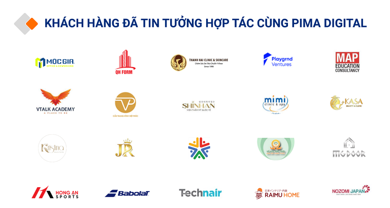 200+ Khách hàng đã tin tưởng hợp tác cùng Pima Digital